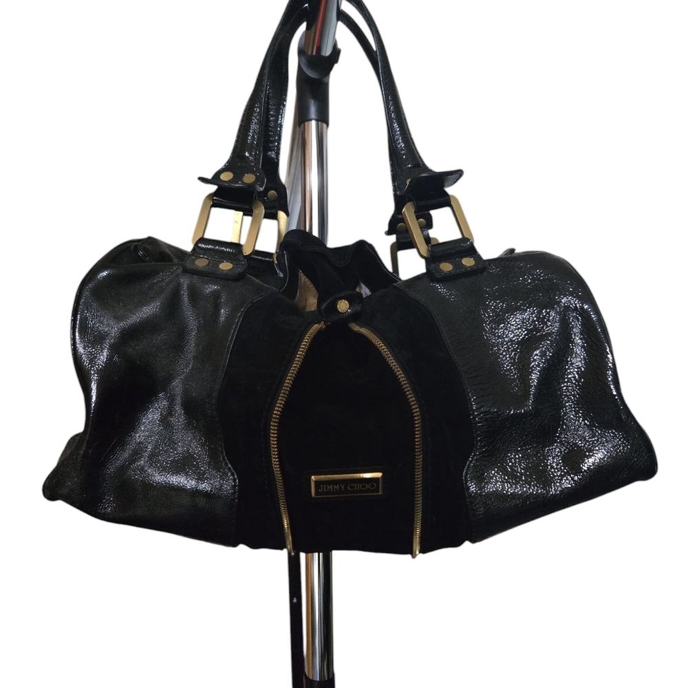 Jimmy Choo Black Leather Handbag